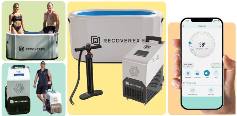 The Best Cold Plunge Tub with Portable Chiller and Water Treatment Kit 90 Gallon Heavy-Duty Ice Bath Tub for Athletes Recovery