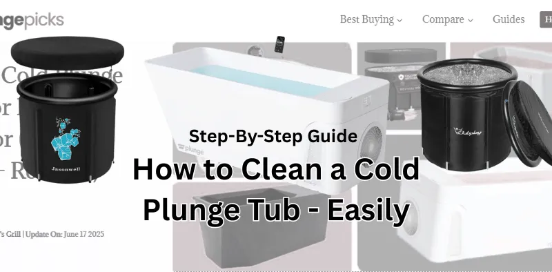 How to Clean a Cold Plunge Tub - Easily Step-By-Step
